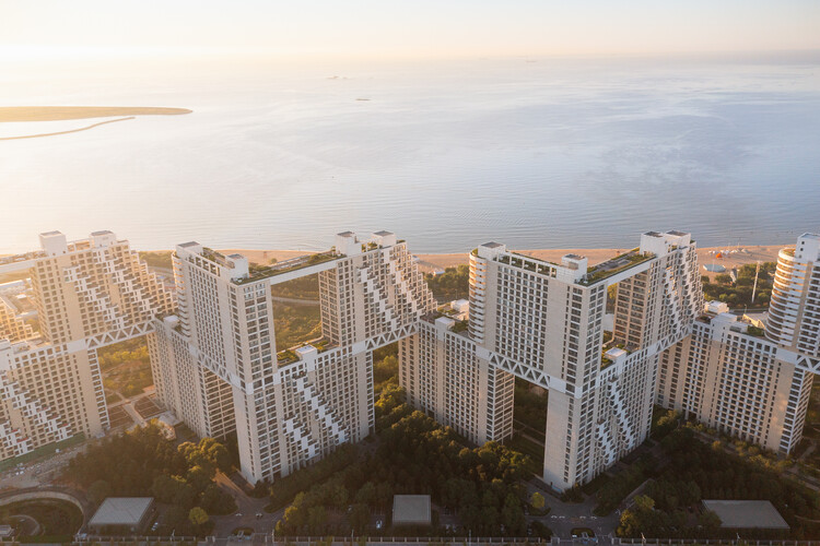 Habitat Qinhuangdao Phase II / Safdie Architects — фотография экстерьера, фотография с воздуха