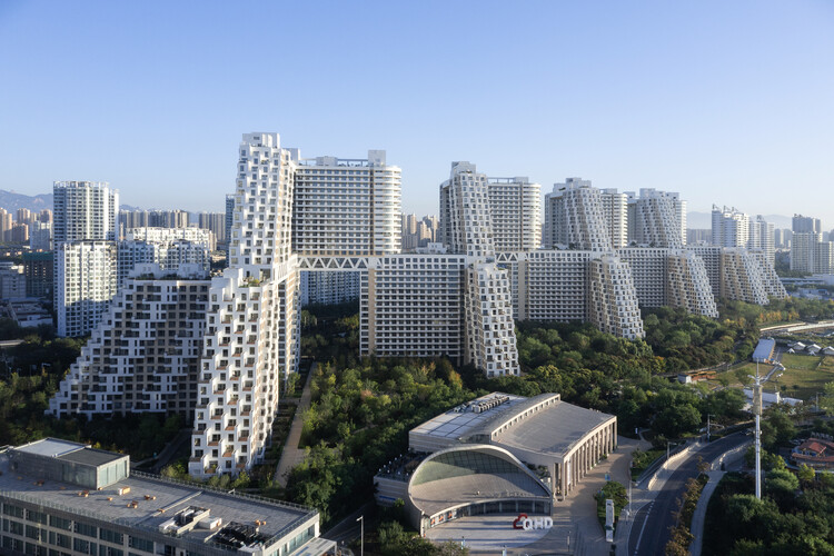 Хабитат Циньхуандао, Фаза II / Safdie Architects — фотография экстерьера, городской пейзаж