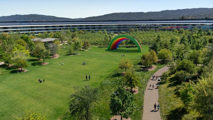 Пейзаж в Apple Park