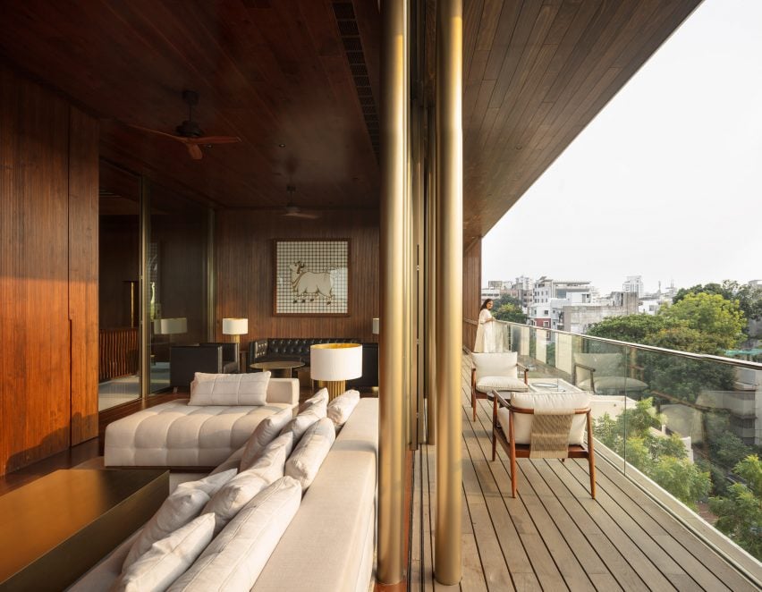 Балкон светового дома от SJK Architects