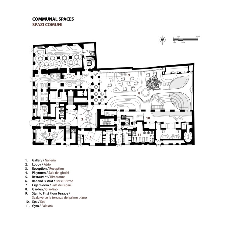 Отель Romeo Roma / Zaha Hadid Architects — Изображение 24 из 24
