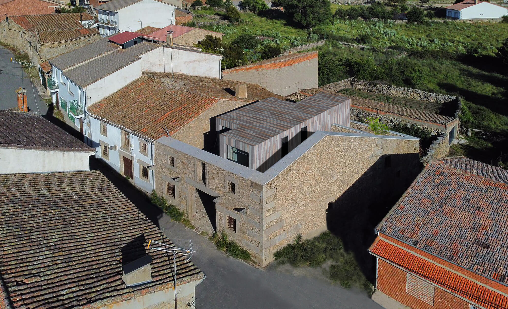 Hidden House / Hombre de Piedra Arquitectos + Хуан Игнасио Вилда Марин