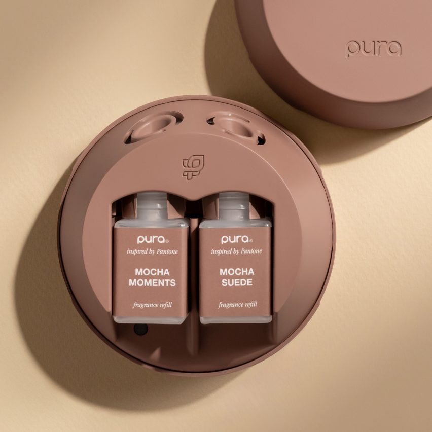 Pura X Pantone Mocha Mousse Atress and Diffuser Collection