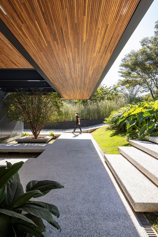 FD Residence / Padovani Arquitetos - внешняя фотография, сад