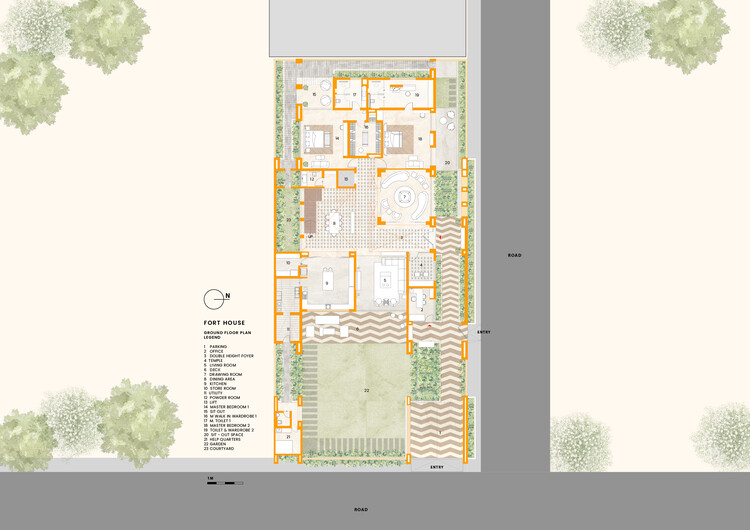 Форт -Хаус / SPAN Architects - изображение 40 из 43