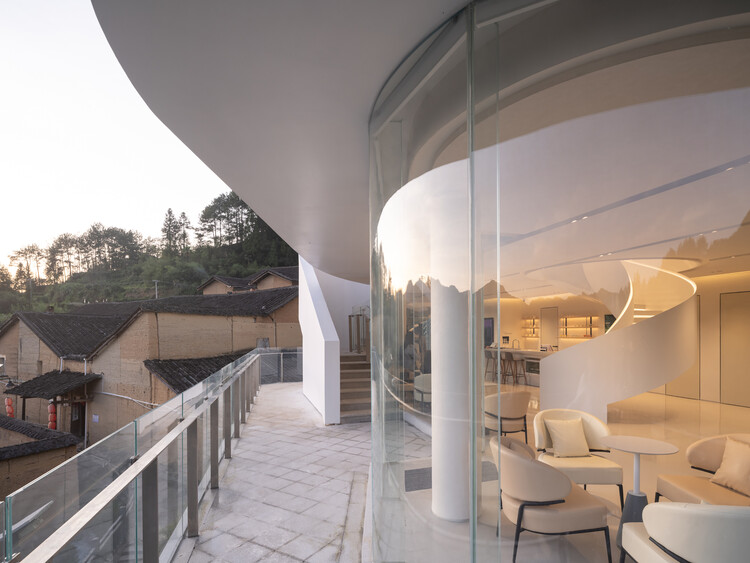 CATL Zero -Carbor Teahouse Xiadang / Hatch Architects - Interior Photography, Balcony