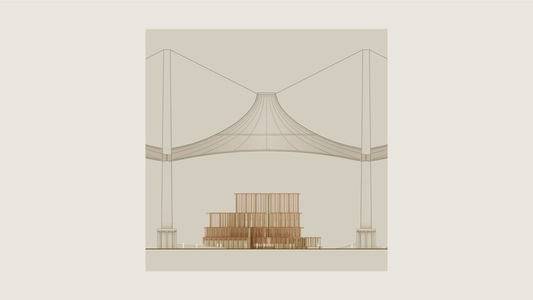 На ткацкой павильоне, Almusalla / East Architecture Studio - изображение 31 из 34