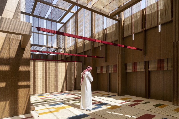 На ткацкой павильоне, Almusalla / East Architecture Studio - Interior Photography