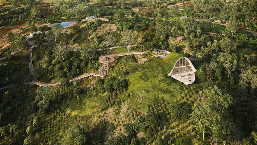 Платформа просмотра Pujiang от MVRDV