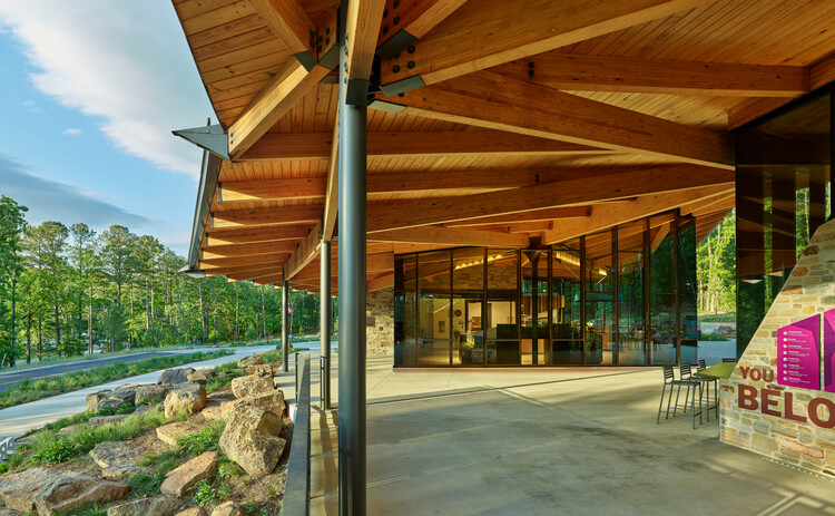 Центр для посетителей парка Pinnacle Mountain State Park / Polk Stanley Wilcox Architects - изображение 4 из 23