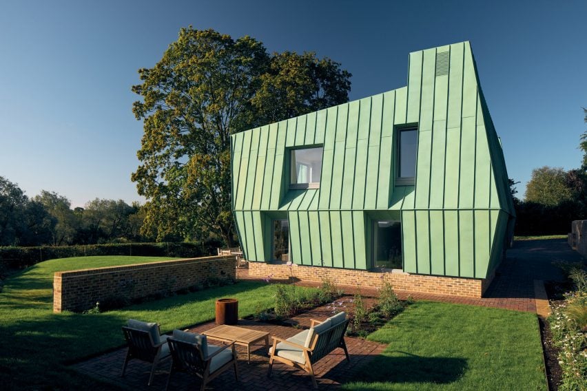Экстерьер медного дна от Adrian James Architects