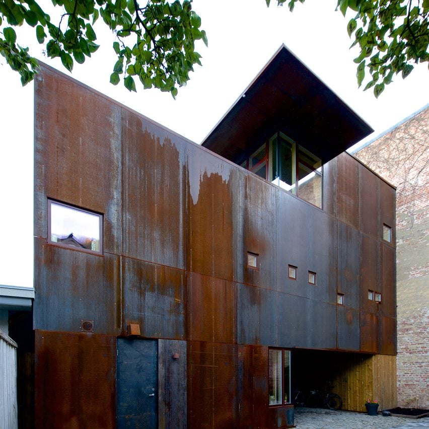Ржавый дом от Jarmund/Vigsnæs Architects