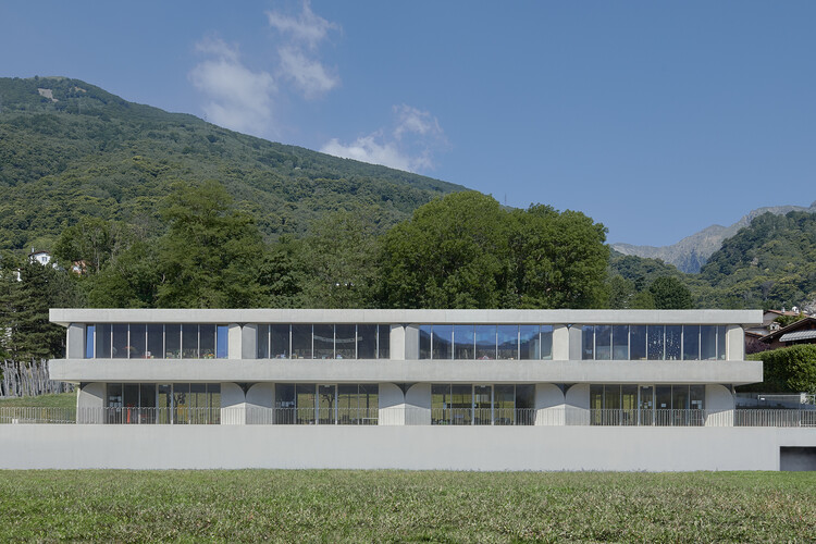 Детский сад Torricella / celoria Architects - Фотография экстерьера, бетон