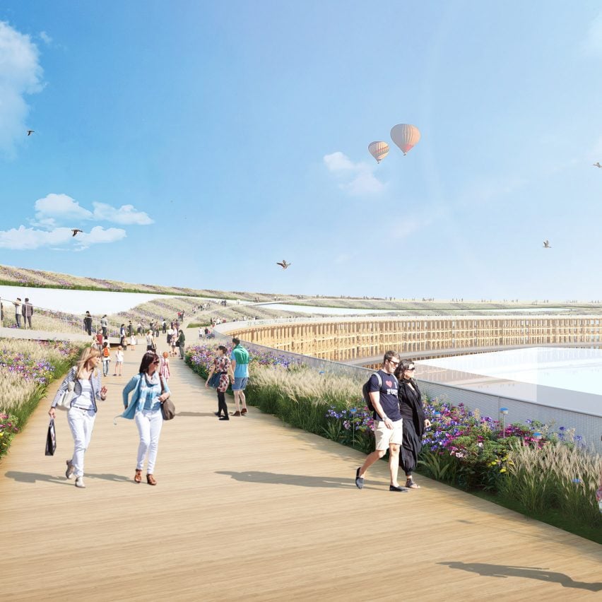 Кольцо Expo 2025 Osaka от Соу Фудзимото