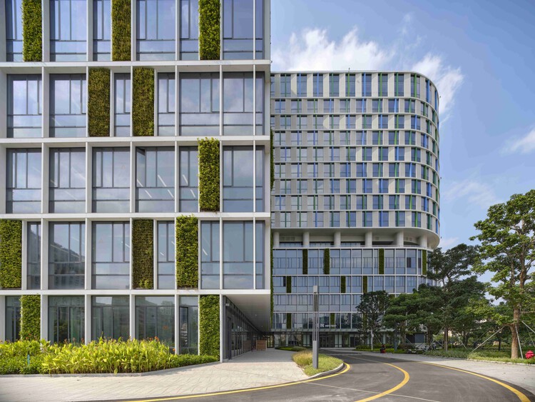 Кампус Шэньчжэньской детской больницы Лунхуа / Chubo Design + Nickl & Partner Architekten - Экстерьерная фотография
