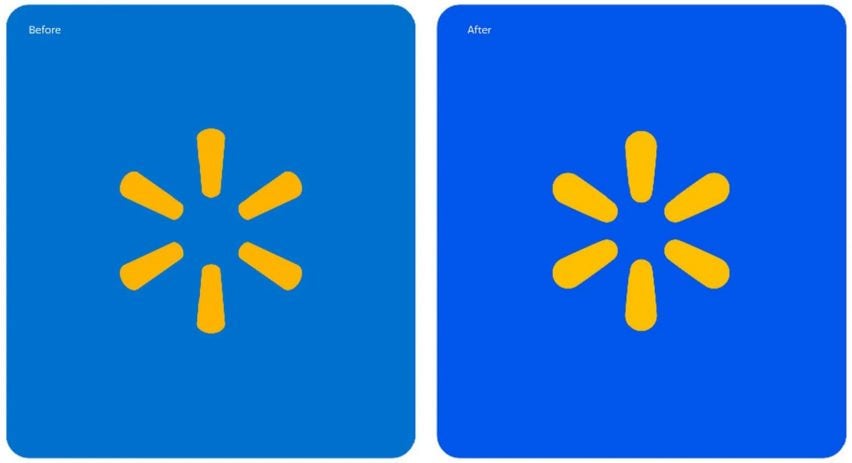 Ребрендинг логотипа Walmart