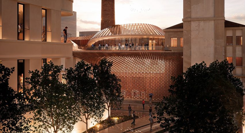Музей на сербской бумажной фабрике от Zaha Hadid Architects и Bureau Cube Partners.