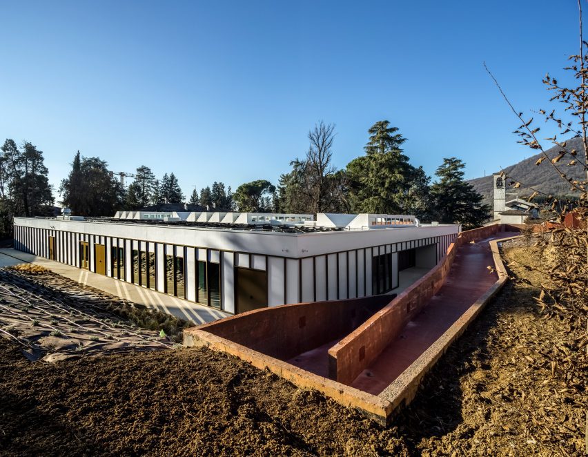 Вид сверху на питомник Ноева ковчега от C+S Architects