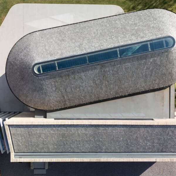 Klas Hyllén Architecture Tops Malvern Pool House с окном в крыше