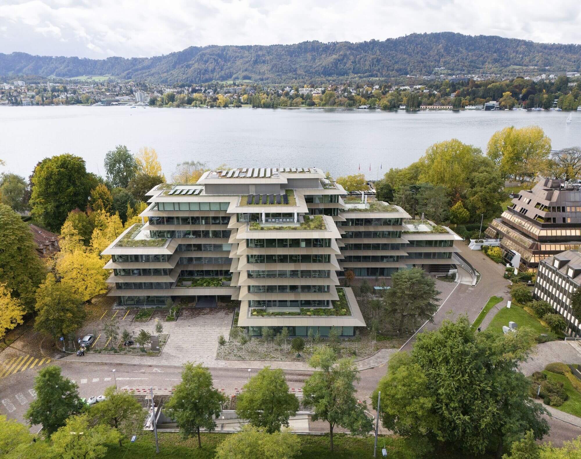Bellerivestrasse 36 Zürich Office Culiter / Cf Møller