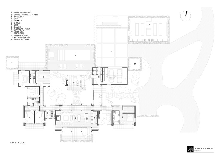 Speargrass House / Sumich Chaplin Architects - изображение 13 из 14