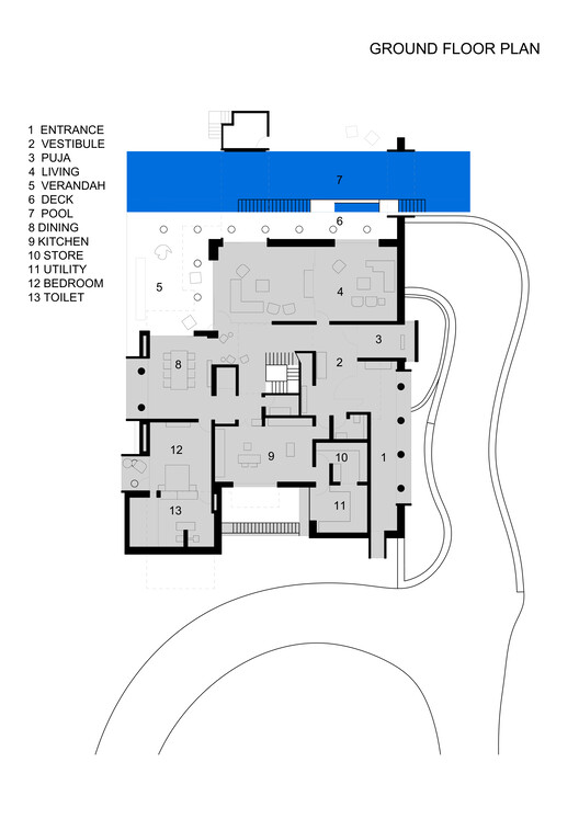 150 шагов до Sea House / Matharoo Associates - изображение 24 из 28