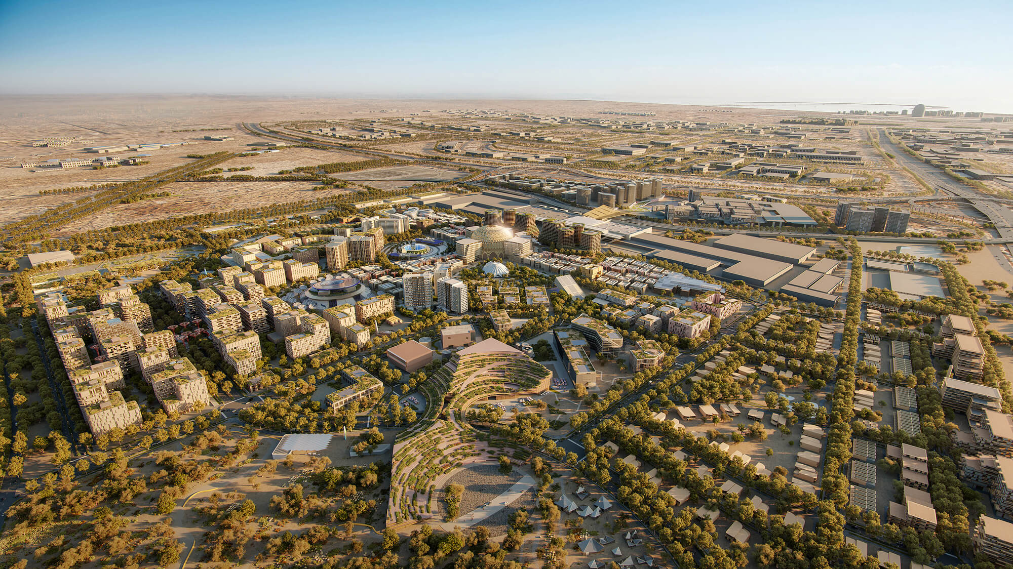 Expo City Dubai будет преобразован Unsludio в новый городской центр