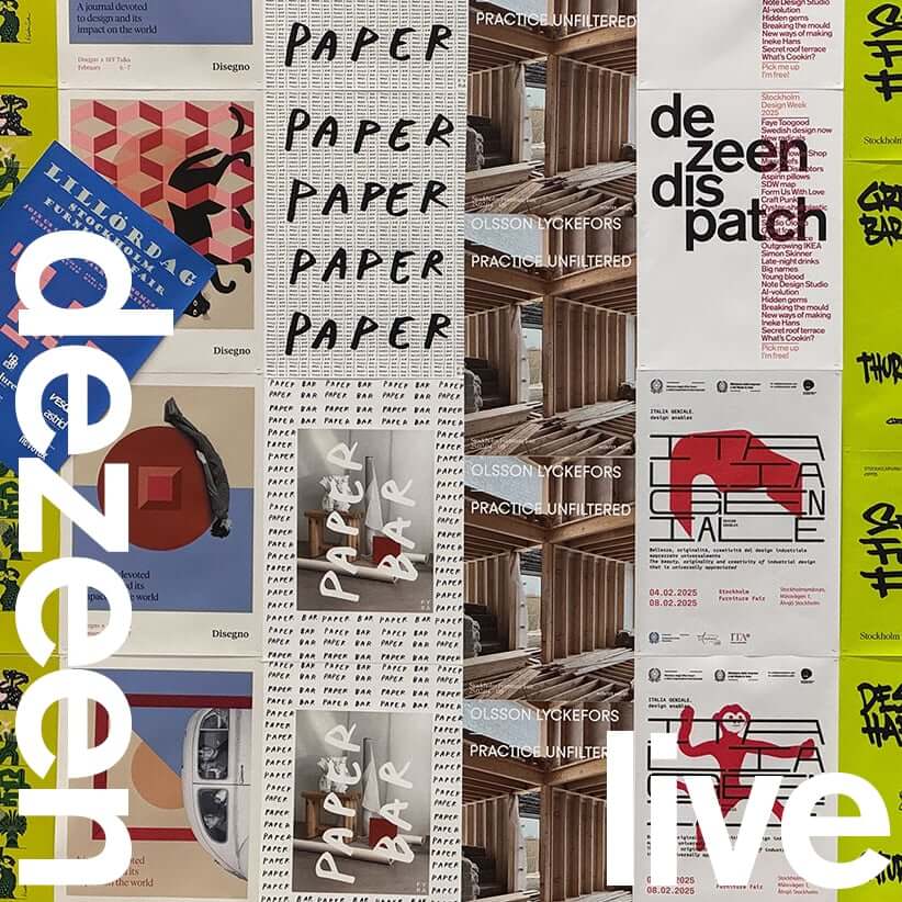 Dezeen Live: Stockholm Design Week 2025