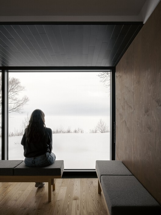 La Cache Modular Residences / Delordinaire - Интерьерная фотография, древесина