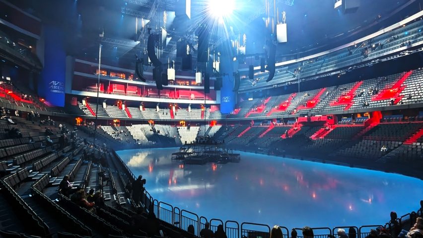 Интерьер Avicii Arena после ремонта Hok и CF Møller Architects