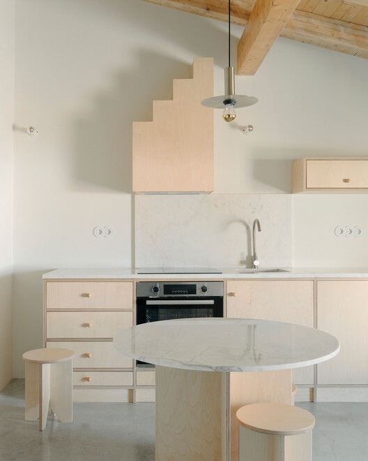 Casa Verde Gago / Bruno Dias Arquitectura - Интерьерная фотография, кухня