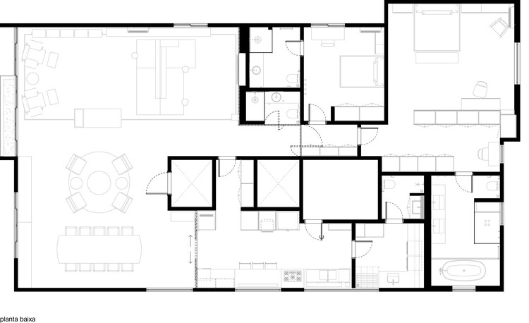 Higienópolis Apartment / Bloco arquitetos - изображение 25 из 27
