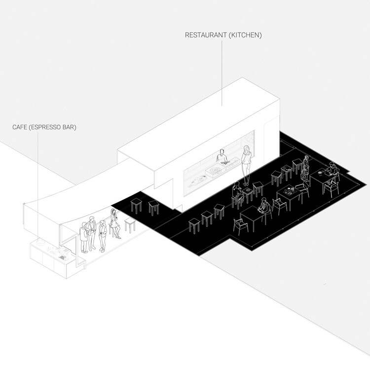 Ходячий навес (3ra Café Bistro) / Paad Architects - изображение 18 из 22