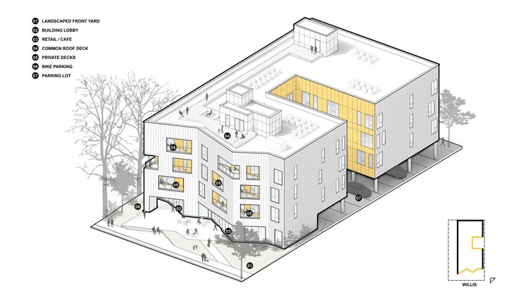 Six55 Детройт смешанного жилого здания / ISA - Architects Interface Studio - изображение 10 из 16