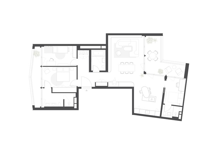 Am Tacheles Apartment / Takk Studio + Iwetta Ullenboom - изображение 31 из 31