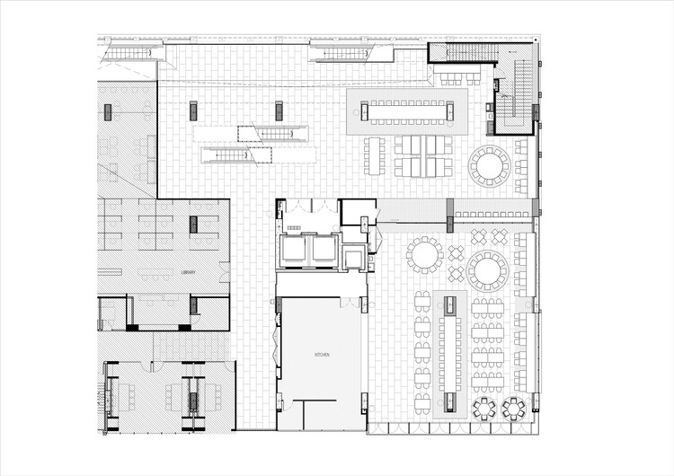 Переектор, Lounge, библиотека в международной школе King's College Bangkok / Onion - изображение 33 из 34
