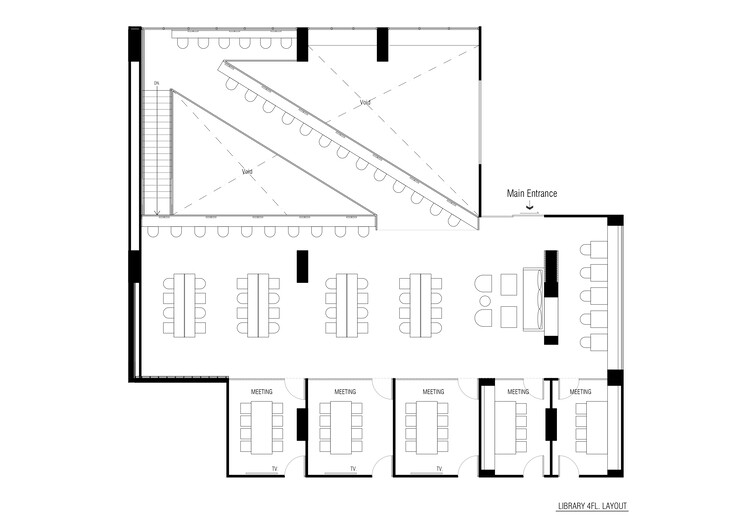 Переектор, Lounge, библиотека в международной школе King's College Bangkok / Onion - изображение 32 из 34