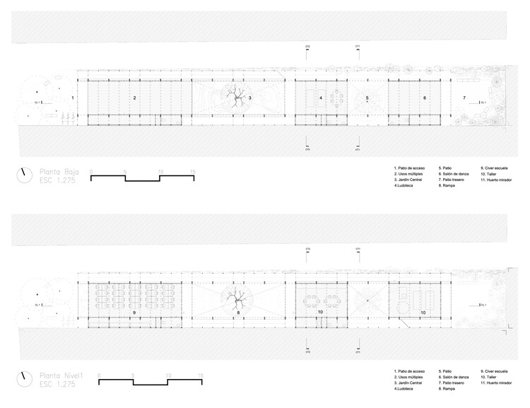 Общественный центр Pilares Cuicuilco / до + + udeb arquitectos + Agenda agencia de arquitectura + - изображение 13 из 23