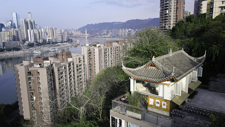Студия на Cliff / Akintects - Экстерьерная фотография, CityScape, Balcony