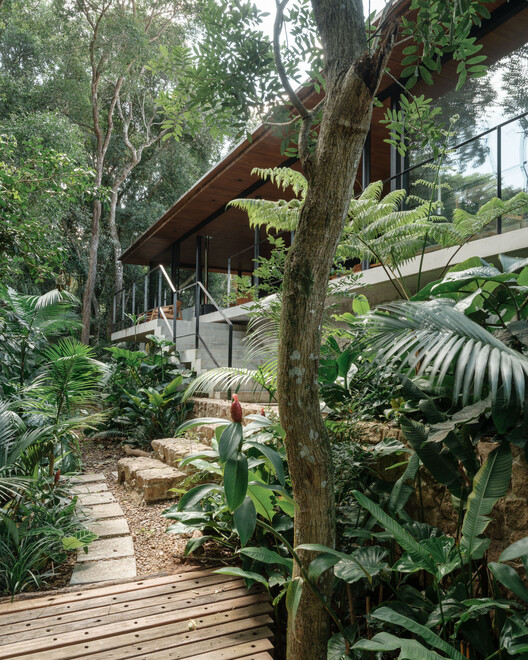 Guapuruvus House / Cornetta arquitetura - внешняя фотография, сад