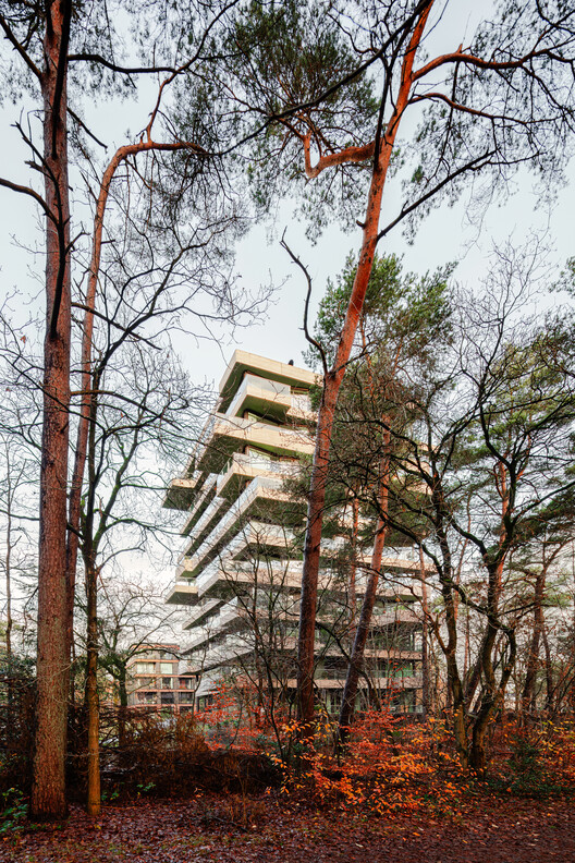 Башня Бофорта / Оранжевые архитекторы - внешняя фотография, древесина