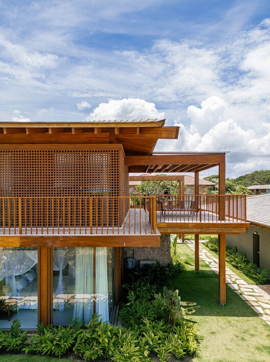 GS House / Attmo arquitetos - внешняя фотография, дерево, балкон