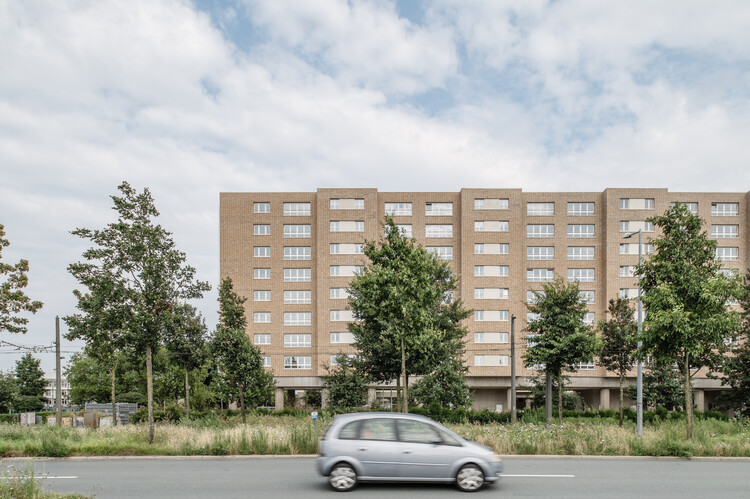 Langblokken Social Housing / A2D Architects + Architecturenburau VanHecke & Suls - Extery Photography