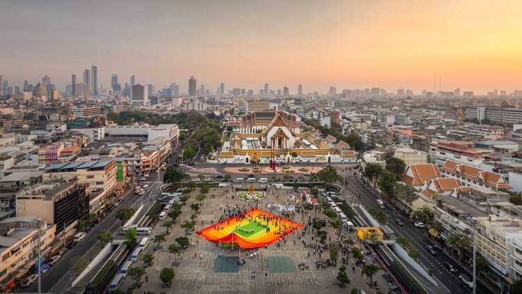 Установка Mega Mat Bangkok Design Week / Mvrdv - Экстерьем фотография, CityScape