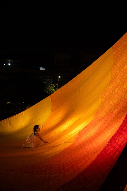 Установка Mega Mat Bangkok Design Week / Mvrdv - Интерьерная фотография