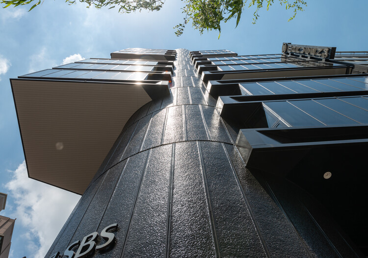 Шизуока Shimbun Shizuoka Система вещания Токийского филиала Ремонт / Taisei Design Planners Architects & Engineers - Экстерьерная фотография, стекло