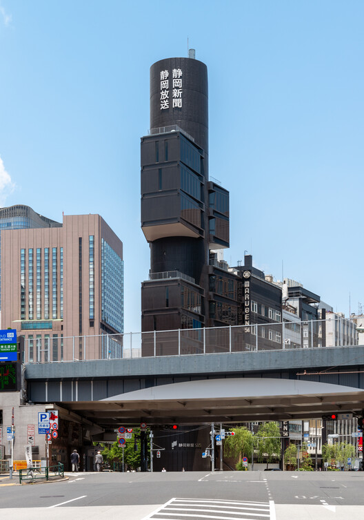 Шизуока Shimbun Shizuoka Система вещания Токийского филиала Реконструкция / Taisei Design Planners Architects & Engineers - Внешняя фотография