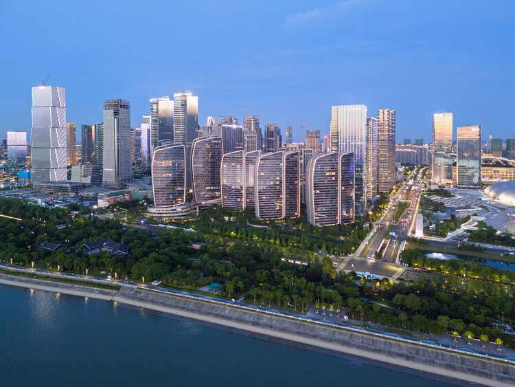 Город Гуанюн Qiantang / aedas - внешняя фотография, CityScape