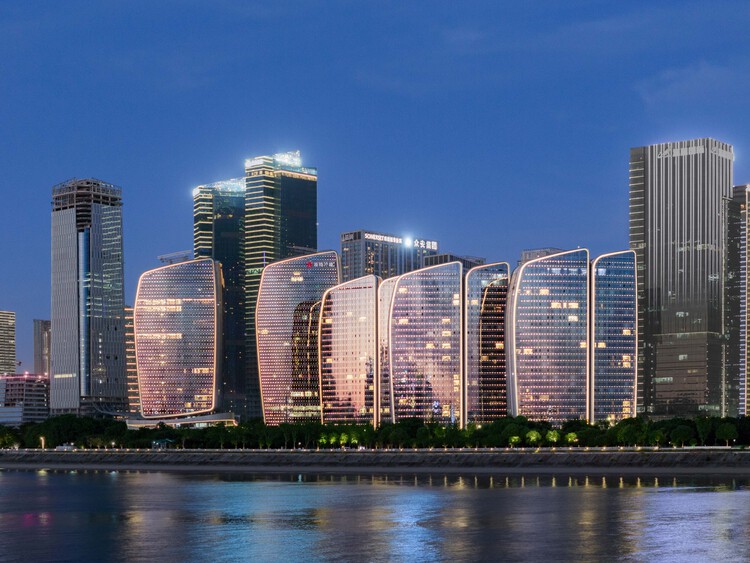 Город Гуанюн Qiantang / aedas - внешняя фотография, CityScape