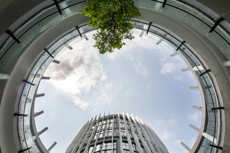 Da Nang Hi -Tech Park штаб -квартира здания / Huni Architectes - Интерьерная фотография, стекло